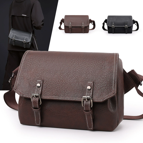 Casual man black commuting cycling single-shoulder messenger bags crossbody designer portable multi-functional backpack men's bag leather
Casual man black commuting cycling single-shoulder messenger bags crossbody designer portable multi-functional backpack men's bag leather
