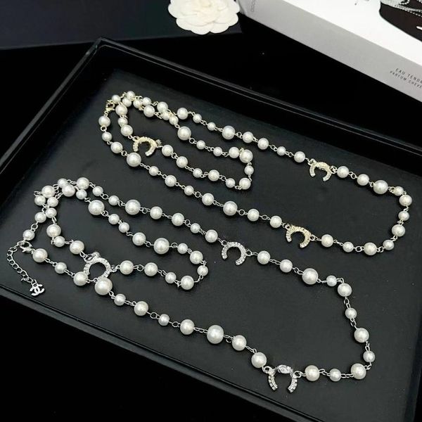 Luxury Classic Necklace Designer Pendant Necklace Gold Plated Crystal Pearl Bracelet Necklace Women Party Jewerlry
Luxury Classic Necklace Designer Pendant Necklace Gold Plated Crystal Pearl Bracelet Necklace Women Party Jewerlry