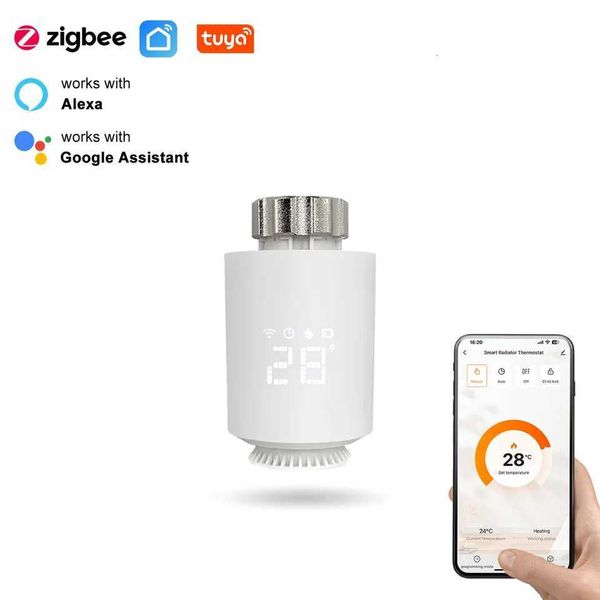 Zigbee Thermostat Radiator Smart Life Products Smart Thermostatic Valve Family Intelligence System Home Security X251203