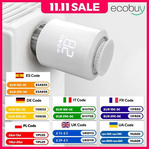 Smart Home ZigBee 30 TRV Thermostatic Valve Smart Thermostat Radiator Actuator Temperature Controller Voice Alexa Google Home X251203