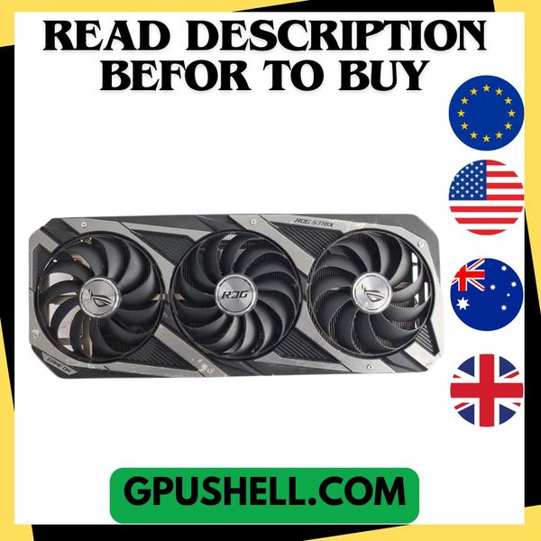 USED Graphics ASUS ROG STRIX RTX 3060Ti 3070 3070Ti 3080 3080Ti 3090 95MM Original Heat Sink
USED Graphics ASUS ROG STRIX RTX 3060Ti 3070 3070Ti 3080 3080Ti 3090 95MM Original Heat Sink