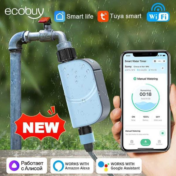 Tuya WiFi Water Timer for Garden Hose Smart Programmable Sprinkler Timer for Drip Irrigation No Hub Required Irrigation system X251203