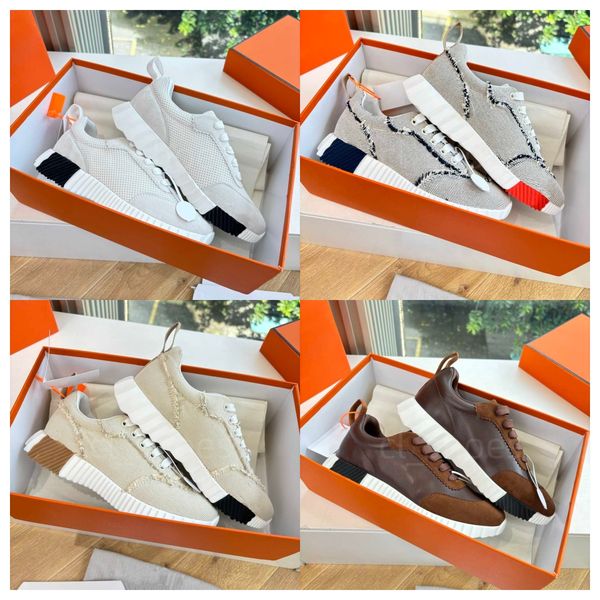 Designer Leather Sneakers