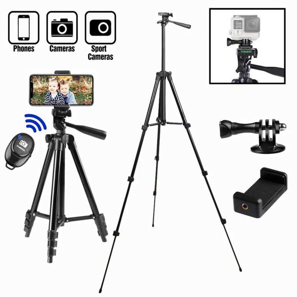 Mobile Phone Tripod For Camera Spot Shot For Hero 10 Flexible Mobile Support Photos Selfie Photography Aluminum Holder M251205