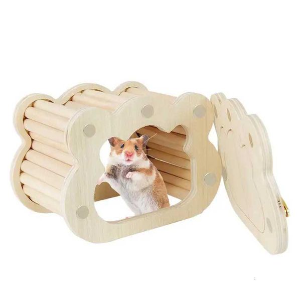 Tiny Hamster Wooden House Cute Cloud Shapes Tiny — compare prices at CompareOffers