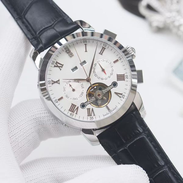 Model of Men's Wristwatch and High-End Watch, Perfect Combination of Premium Stainless Steel Case and Cowhide Strap, Guaranteed by Automatic Mechanical Movement, Burgundy
Model of Men's Wristwatch and High-End Watch, Perfect Combination of Premium Stainless Steel Case and Cowhide Strap, Guaranteed by Automatic Mechanical Movement, Burgundy