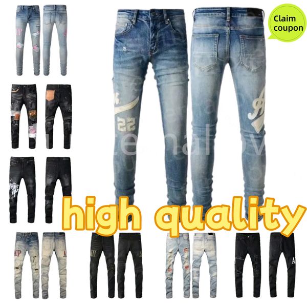 mens designer jeans jeans for men mens jeans european jean hombre mens pants trousers biker embroidery ripped for trend cotton fashion jeans men cargo black pants