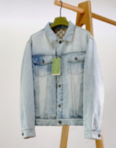 Gu 2026 New Men's Denim Jacket Designer Jacket Men's Clothing High Quality Jack…