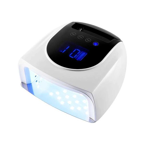 96W Magnetic Removable Bottom Nail lamp Wireless Gel Polish Dryer Manicure Machine UV LED light for Nail Portable Nail Lamp M251208