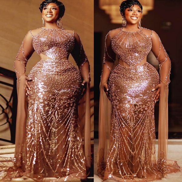 Aso Ebi Chocolate Mermaid Prom Dresses 2026 Illusion Beaded Sequined Evening Formal Party Second Birthday Engagement Gowns Plus Size Dress For Special Occasions, Light yellow
Aso Ebi Chocolate Mermaid Prom Dresses 2026 Illusion Beaded Sequined Evening Formal Party Second Birthday Engagement Gowns Plus Size Dress For Special Occasions, Light yellow