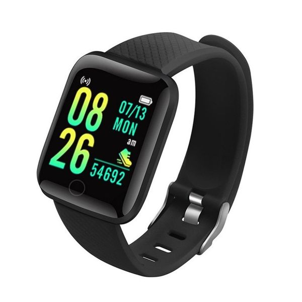 116Plus cross-border color screen smart bracelet blood pressure heart rate health exercise step counting information reminder smart bracelet