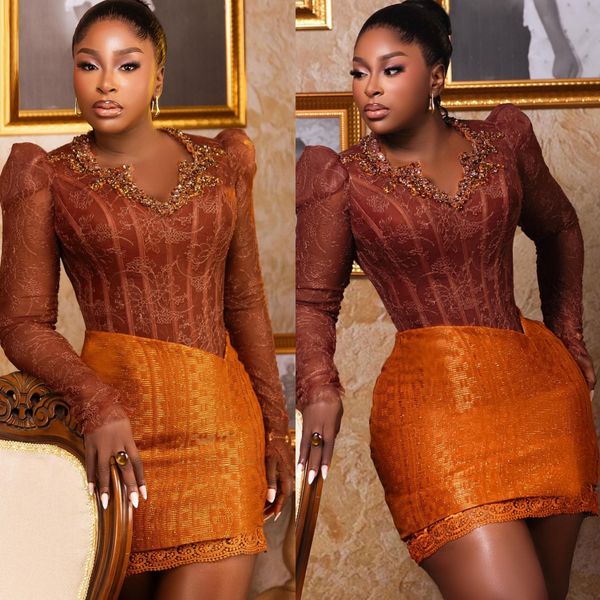 2026 Orange Sheath Cocktail Dress Beaded Crystals Lace Full Sleeves Short Mini Graduation Homecoming Dresses For Special Occasions Sweetheart Gowns ZJ058, Red
2026 Orange Sheath Cocktail Dress Beaded Crystals Lace Full Sleeves Short Mini Graduation Homecoming Dresses For Special Occasions Sweetheart Gowns ZJ058, Red