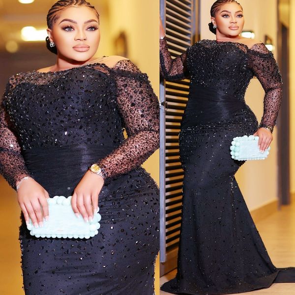 Aso Ebi Black Mermaid Prom Dresses 2026 Beaded Crystals Sequined Evening Formal Party Second Birthday Engagement Gowns Plus Size Dress For Special Occasions ZJ204, Gold
Aso Ebi Black Mermaid Prom Dresses 2026 Beaded Crystals Sequined Evening Formal Party Second Birthday Engagement Gowns Plus Size Dress For Special Occasions ZJ204, Gold