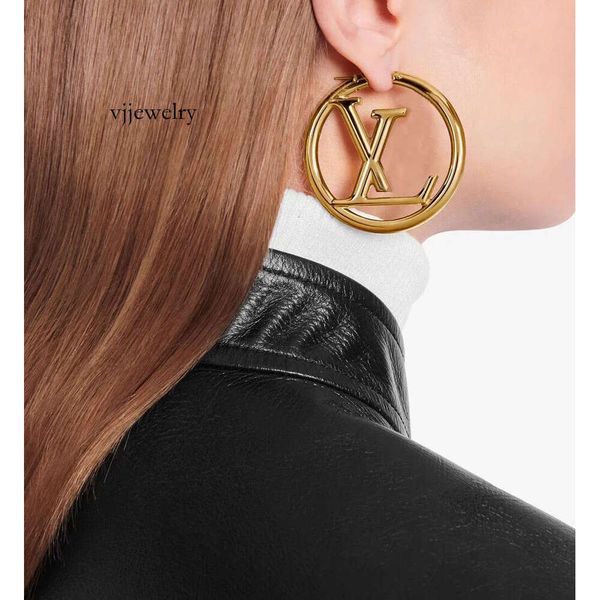 Designer Jewellery Gold Earrings, Hoop & Hie Alphabet Classic style women's earrings, best gift for weddings, parties, gifts