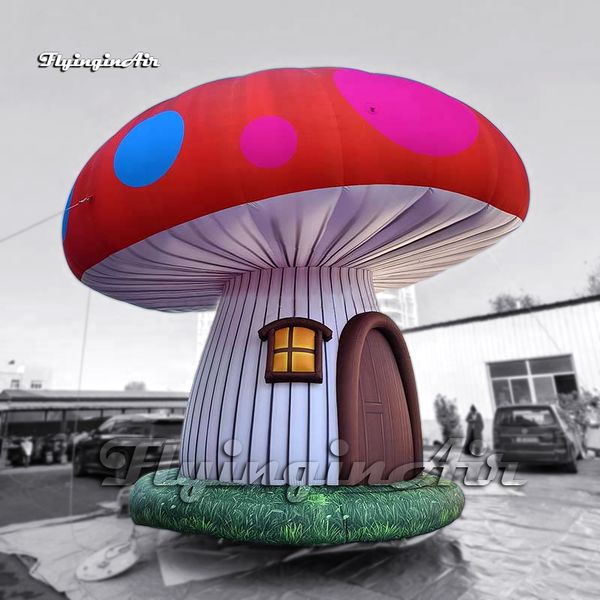 6m High Simulation Giant Inflatable Mushroom House For — compare prices at CompareOffers