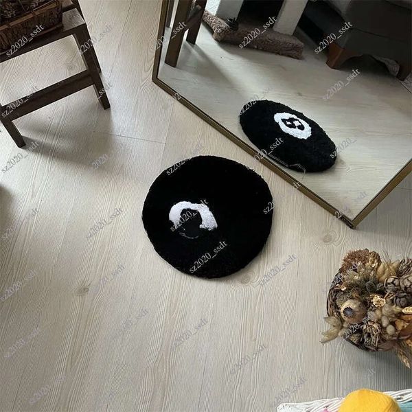 Selected Art Carpet, 8 Ball Billiards Classic Area Carpet, Hypebeast Series, Living Room, Bedroom, Gaming Room, Handmade Plucking, Fashionable Water Absorbing Floor Mat