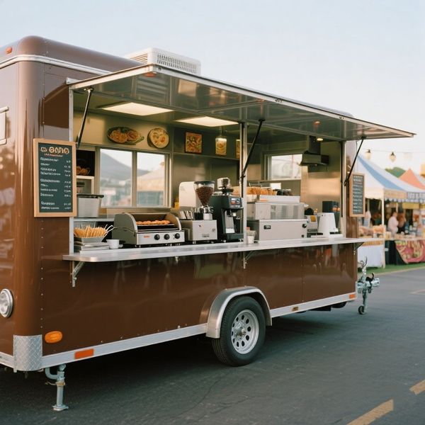 Catering Food Trailer Mobile Kitchen Truck Small Concession Cart with Fryer Griddle Sink and Fridge Included
Catering Food Trailer Mobile Kitchen Truck Small Concession Cart with Fryer Griddle Sink and Fridge Included