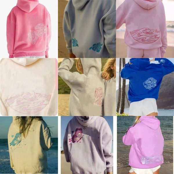 Designer Women's Hoodie Hip Hop Embroidery Sunshine Fashion Y2K Loose Sweatshirt Hoodie Street Autumn Jumper Pullover Oversized