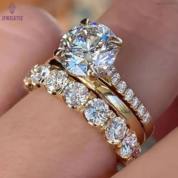 3PCS Wedding Rings … - image