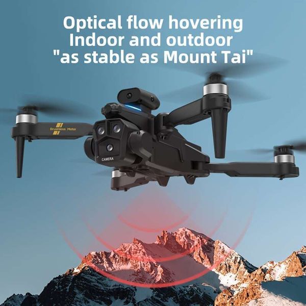 C10 QC Drone-Electrically Adjustable 3 HD Cameras, Brushless Motor, Four-Sided Obstacle Avoidance Optical Flow