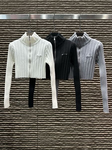 25 New Designer Womens Tops Hollow Polos Neck Letter Knitted Vest Ladies Fashion High-End Slim Top Sweater