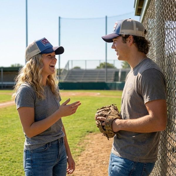 Trucker Embroidery Mesh Cap American Style Unisex Outdoor New Baseball Cap, 21red
Trucker Embroidery Mesh Cap American Style Unisex Outdoor New Baseball Cap, 21red