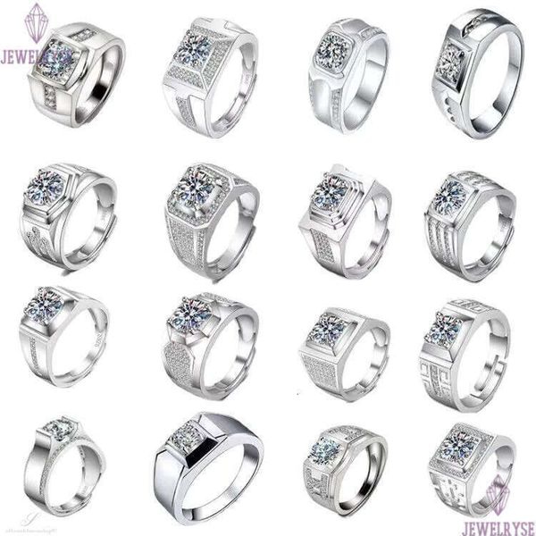 S925 Silver Moissan…