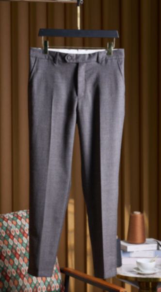 B C 2026 New Trousers Men's Casual Trousers Wool Trousers D…