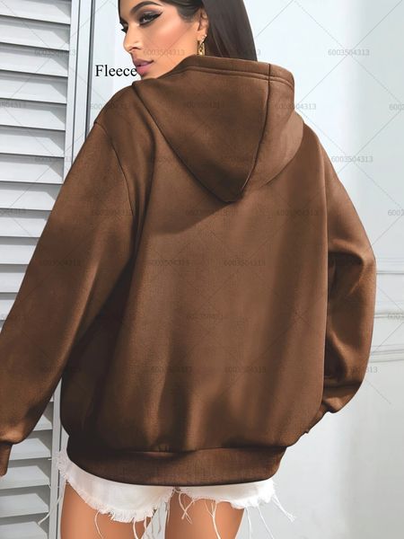 Unisex Loose Men's Women Cotton Hoodies Casual Autumn Winter Fleece Sweatshirt Oversized Pullover ONeck Tops Hoody Solid Colour