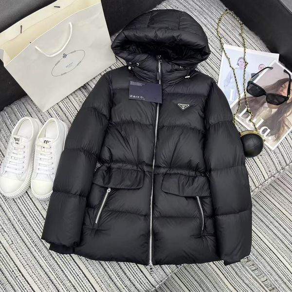 DUYOU White Duck Down Puffer Jacket