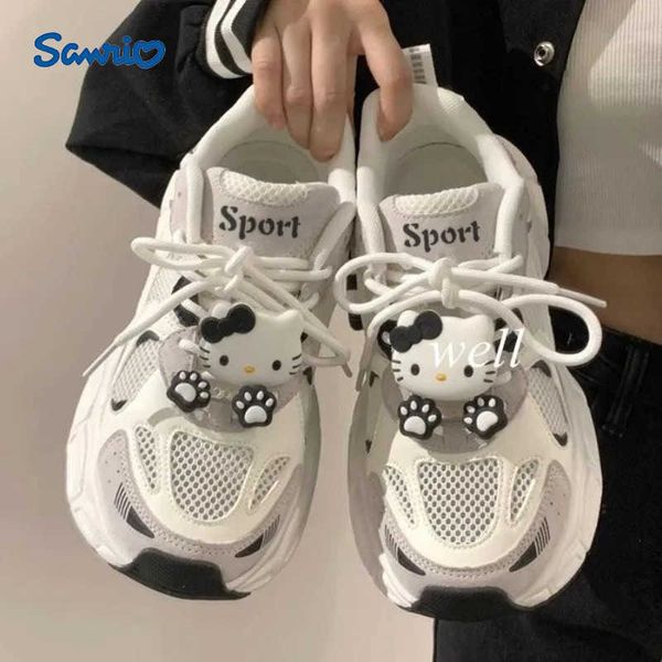 Sanrio Cute Cat Women Sports Shoes Casual Running Shoes Top…