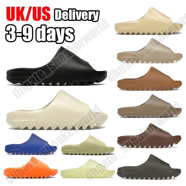 Designer Men Women Slides Slippers Sandals KW Onyx MX Cinder Sand Bone Resin Stone Sage Slate Grey Vermilion Slide Slipper Shoes Summer Beach Sandals size 36-48, #15
Designer Men Women Slides Slippers Sandals KW Onyx MX Cinder Sand Bone Resin Stone Sage Slate Grey Vermilion Slide Slipper Shoes Summer Beach Sandals size 36-48, #15