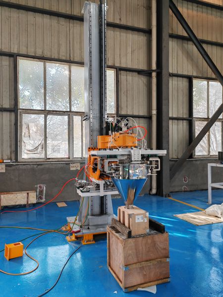 Automatic Column Robot Palletizer for Seed, Rice & Feed Bags (25kg/50kg)