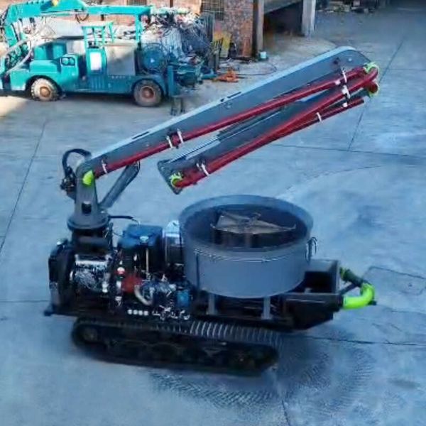 Multi Functional Crawler Concrete Mix Pump Suitable For Various Construction Materials Including Concrete Grout And Mortar
Multi Functional Crawler Concrete Mix Pump Suitable For Various Construction Materials Including Concrete Grout And Mortar