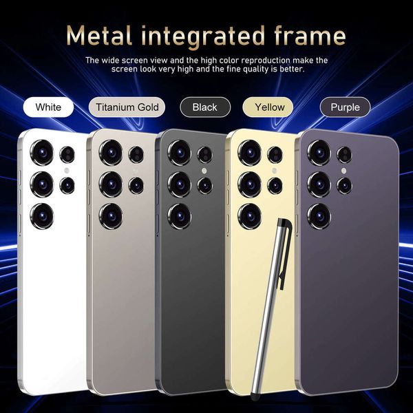 S24 Ultra 6.6Inch Incell Screen 2+16Gb Smart Foreign Trade Android Phone Dropshipping
