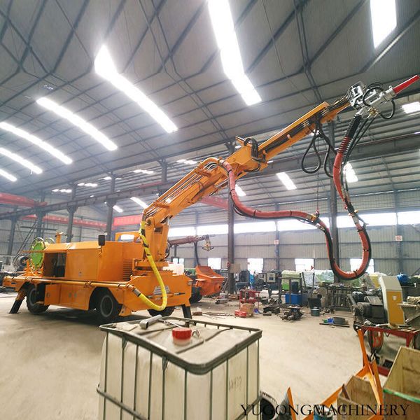 Wet Concrete Spraying Trolley Tunnel Use Concrete Wet Spray Truck Building Machine Spray Machine
Wet Concrete Spraying Trolley Tunnel Use Concrete Wet Spray Truck Building Machine Spray Machine