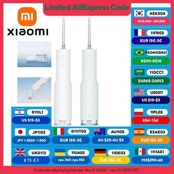 XIAOMI MIJIA F300 Portable Dental For Irrigator Flosser Oral Cleaner Water Thread Teeth