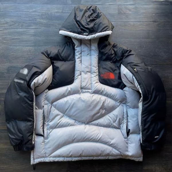 Designer Mens Down Puffer Jacket Winterjacket Street Half-Z…