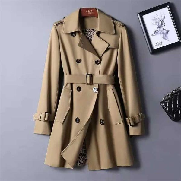 Trench Coat For Women Double Breasted British Trench Coats …