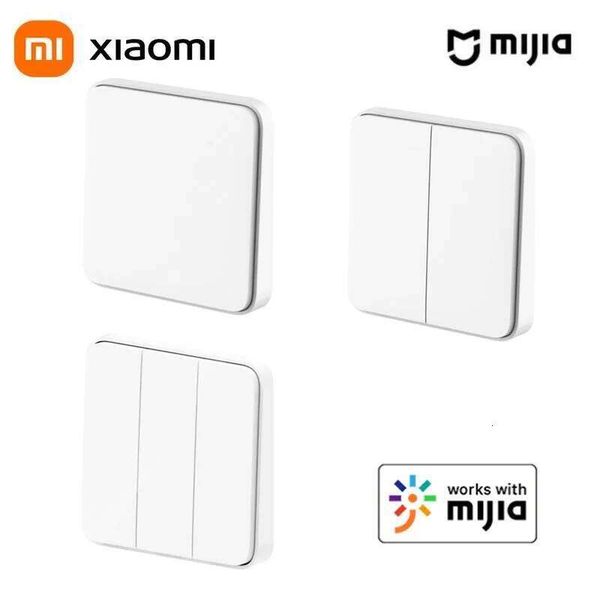 Xiaomi Mijia Live Line Version Wifi Wall Light Switch OTA Upgrade Smart Linkage Works With Mihome App