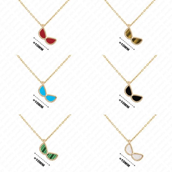 gold necklace designer jewelry women necklaces mini butterfly charm necklace mother of pearl women necklace diamond pendants necklace fashion designer necklace