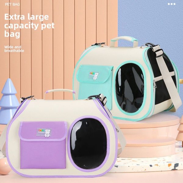New Pet Carrier Bag Fashionable Shoulder Crossbody Dog Cat Bag for Outdoor Travel, Purple backpack
New Pet Carrier Bag Fashionable Shoulder Crossbody Dog Cat Bag for Outdoor Travel, Purple backpack