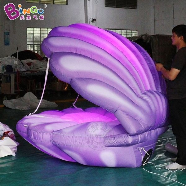 Factory direct sales inflatable shell inflatable scallop pearl model image IP mascot mall event decoration beauty Chen