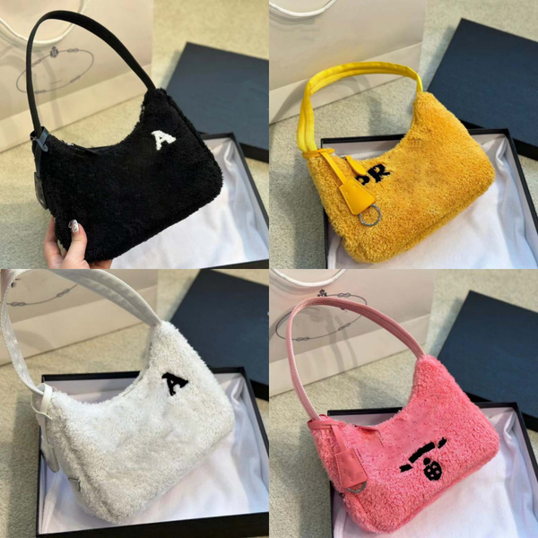 Designer bag luxury handbag 2026 tote bag fur bag hobo bag shoulder bag underarm bag beach bag lady bag Eye-catching Fluffy Bag women fashion bags