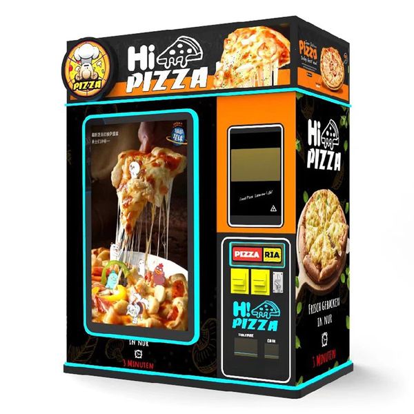 Fast Food Self-Service Pizza Machine | Smart Touch Screen Street Vendor System
Fast Food Self-Service Pizza Machine | Smart Touch Screen Street Vendor System