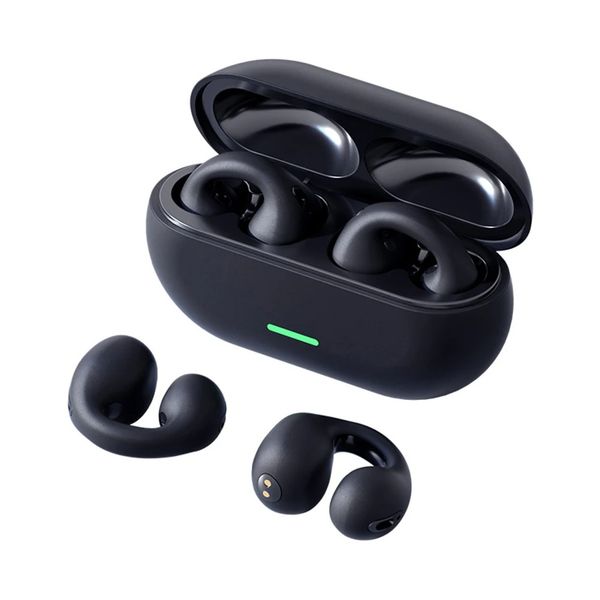 Bluetooth Earphones T7500 Non In Ear Sports Clip On Headhones With Ultra Long Battery Life And Wireless Gaming Headset Muhan