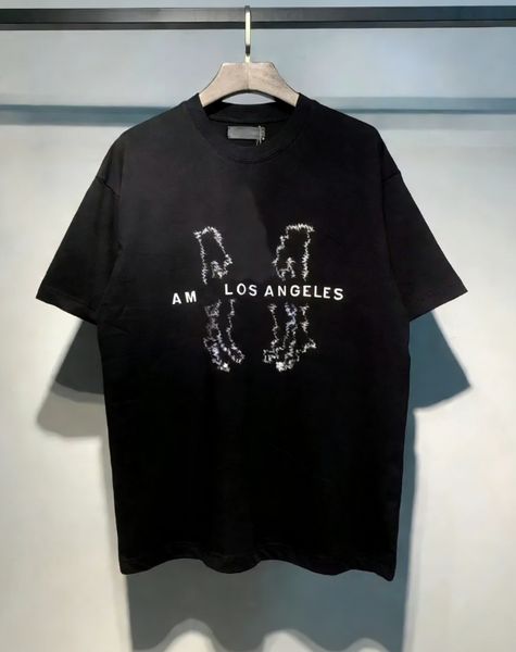 T Shirt Summer Tees Mens Women Designers T Shirts Loose Fas…