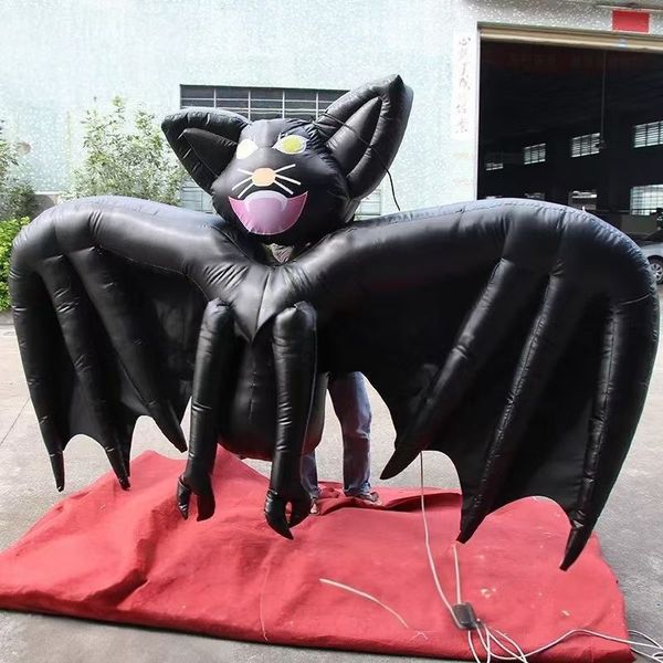 Halloween Inflatable Bat Decoration Set, Vampire Bat