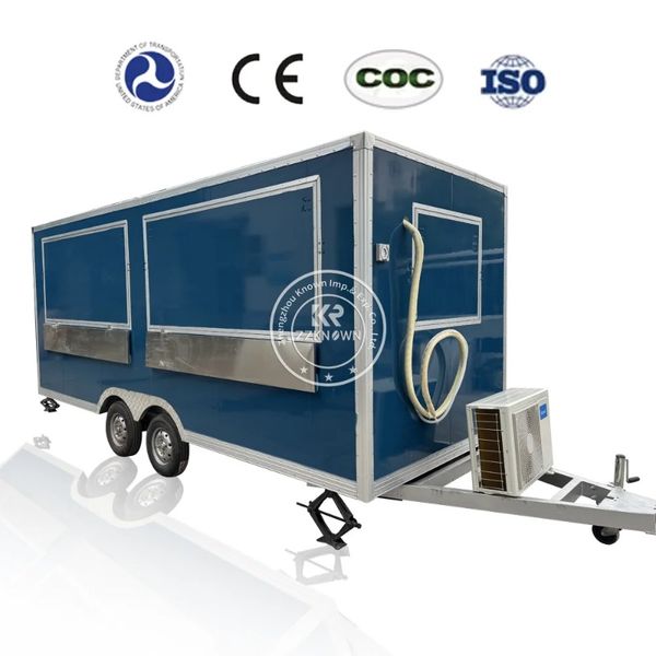 Full Equipment Food Trucks Coffee Cart Mobile Restaurant Bbq Customized Food Truck Trailer
Full Equipment Food Trucks Coffee Cart Mobile Restaurant Bbq Customized Food Truck Trailer