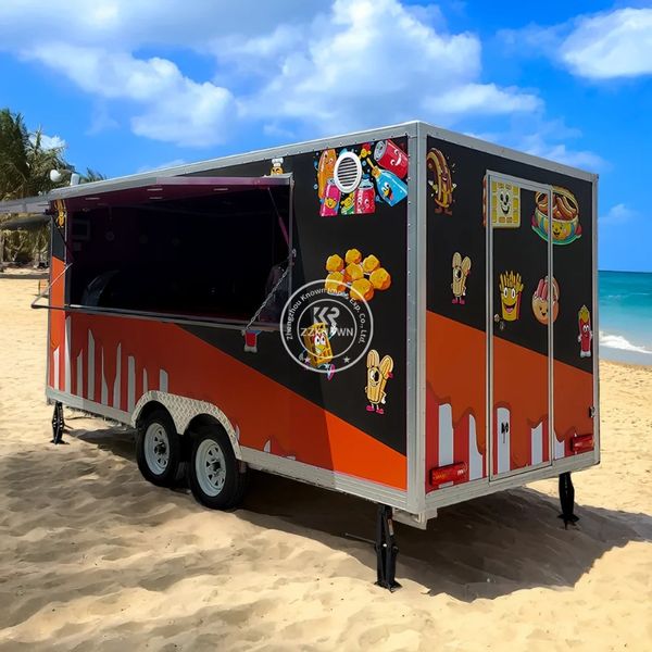 Hot Dog Ice Cream Pizza Food Trailer With CE DOT Certificate Street Bbq Food Truck With Full Kitchen Equipments
Hot Dog Ice Cream Pizza Food Trailer With CE DOT Certificate Street Bbq Food Truck With Full Kitchen Equipments